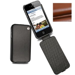 Чехол Noreve Housse Сuir Tradition Marron Brown for iPhone 4/4S (21103T9)